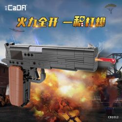 DOUBLEE CADA C81012 81012 non  SÚNG LỤC BÁN TỰ ĐỘNG KIRT M1911 45ACP bộ đồ chơi xếp lắp ráp ghép mô hình Gun 332 khối