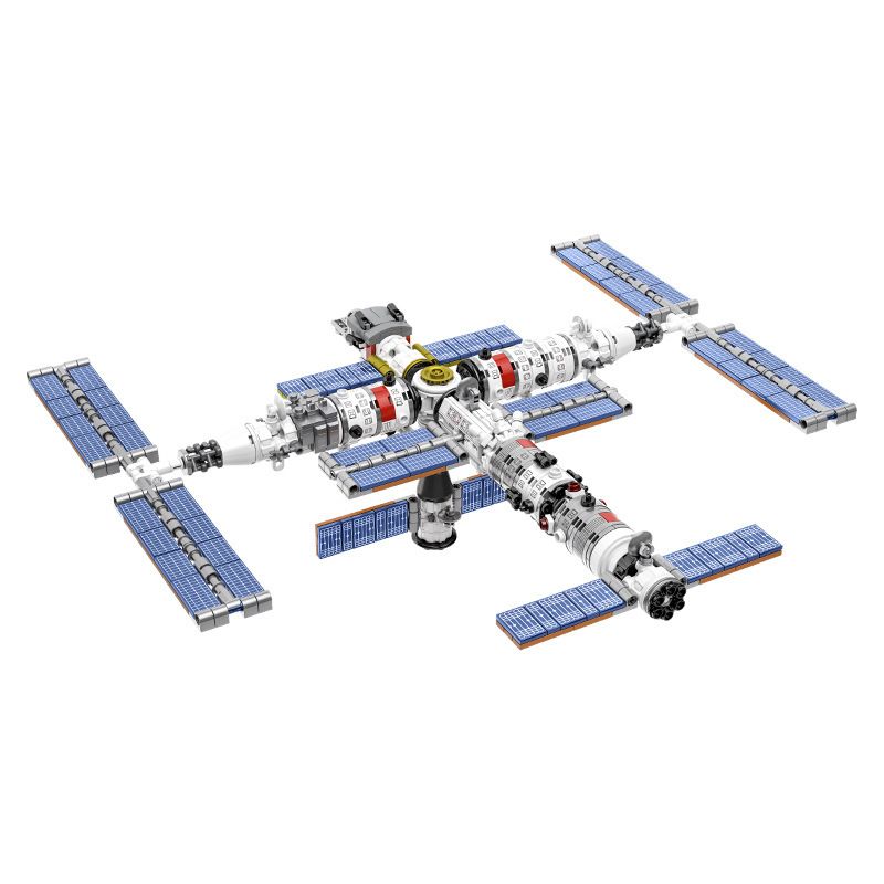 CAYI 3028 non Lego TRẠM VŨ TRỤ THIÊN CUNG bộ đồ chơi xếp lắp ráp ghép mô hình Space SPACE STATION Thám Hiểm Không Gian 1022 khối