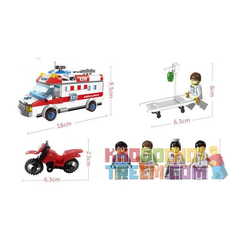 QMAN ENLIGHTEN KEEPPLEY 1118 non  XE CẤP CỨU NGƯỜI TAI NẠN MÔ TÔ bộ đồ chơi xếp lắp ráp ghép mô hình City EMERGENCY TREATMENT Thành Phố 328 khối QMAN ENLIGHTEN KEEPPLEY 1118 non  XE CẤP CỨU NGƯỜI TAI NẠN MÔ TÔ bộ đồ chơi xếp lắp ráp ghép mô hình City EMERGENCY TREATMENT Thành Phố 328 khối