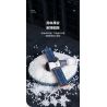 CAYI 3028 non  TRẠM VŨ TRỤ THIÊN CUNG bộ đồ chơi xếp lắp ráp ghép mô hình Space SPACE STATION Thám Hiểm Không Gian 1022 khối