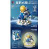 SHENZHEN RAEL ENTERTAINMENT 60013 non  CHUYỂN VÙNG GIỮA CÁC VÌ SAO bộ đồ chơi xếp lắp ráp ghép mô hình Space Exploration Thám Hiểm Không Gian 202 khối