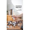 CAYI 3028 non  TRẠM VŨ TRỤ THIÊN CUNG bộ đồ chơi xếp lắp ráp ghép mô hình Space SPACE STATION Thám Hiểm Không Gian 1022 khối