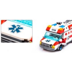 QMAN ENLIGHTEN KEEPPLEY 1118 non  XE CẤP CỨU NGƯỜI TAI NẠN MÔ TÔ bộ đồ chơi xếp lắp ráp ghép mô hình City EMERGENCY TREATMENT Thành Phố 328 khối QMAN ENLIGHTEN KEEPPLEY 1118 non  XE CẤP CỨU NGƯỜI TAI NẠN MÔ TÔ bộ đồ chơi xếp lắp ráp ghép mô hình City EMERGENCY TREATMENT Thành Phố 328 khối
