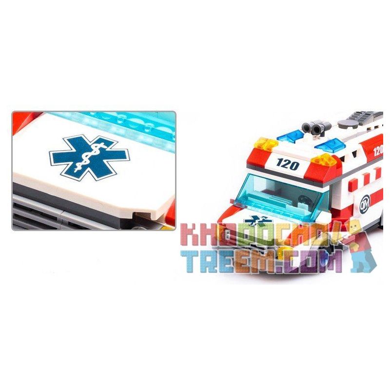 QMAN ENLIGHTEN KEEPPLEY 1118 non  XE CẤP CỨU NGƯỜI TAI NẠN MÔ TÔ bộ đồ chơi xếp lắp ráp ghép mô hình City EMERGENCY TREATMENT Thành Phố 328 khối QMAN ENLIGHTEN KEEPPLEY 1118 non  XE CẤP CỨU NGƯỜI TAI NẠN MÔ TÔ bộ đồ chơi xếp lắp ráp ghép mô hình City EMERGENCY TREATMENT Thành Phố 328 khối