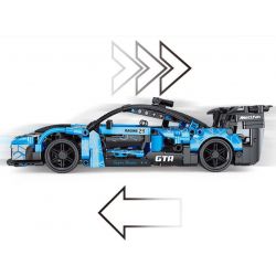 TA GAOLE T3029 3029 non  MCLAREN SENNA GTR LÙI XE bộ đồ chơi xếp lắp ráp ghép mô hình  Kỹ Thuật Công Nghệ Cao Mô Hình Phương Tiện 606 khối