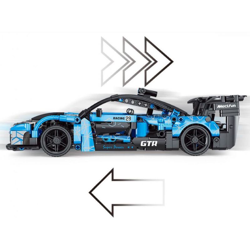 TA GAOLE T3029 3029 non  MCLAREN SENNA GTR LÙI XE bộ đồ chơi xếp lắp ráp ghép mô hình  Kỹ Thuật Công Nghệ Cao Mô Hình Phương Tiện 606 khối