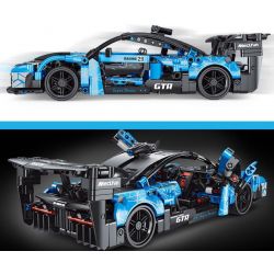 TA GAOLE T3029 3029 non  MCLAREN SENNA GTR LÙI XE bộ đồ chơi xếp lắp ráp ghép mô hình  Kỹ Thuật Công Nghệ Cao Mô Hình Phương Tiện 606 khối