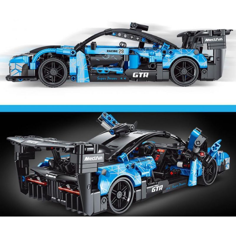 TA GAOLE T3029 3029 non  MCLAREN SENNA GTR LÙI XE bộ đồ chơi xếp lắp ráp ghép mô hình  Kỹ Thuật Công Nghệ Cao Mô Hình Phương Tiện 606 khối