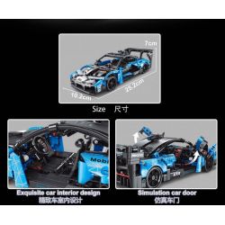 TA GAOLE T3029 3029 non  MCLAREN SENNA GTR LÙI XE bộ đồ chơi xếp lắp ráp ghép mô hình  Kỹ Thuật Công Nghệ Cao Mô Hình Phương Tiện 606 khối