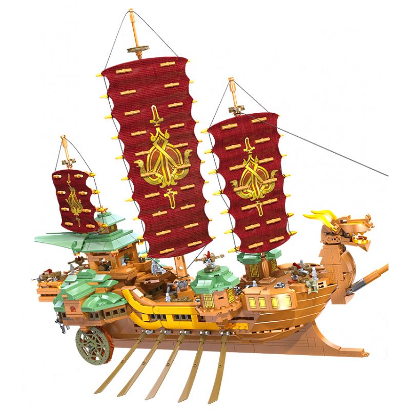 JIESTAR 58003 non Lego CON TÀU NGÔI SAO CHẾT bộ đồ chơi xếp lắp ráp ghép mô hình Creator Expert ALCOR SHIP Chuyên Gia Sáng Tạo 1396 khối