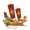 JIESTAR 58003 non  CON TÀU NGÔI SAO CHẾT bộ đồ chơi xếp lắp ráp ghép mô hình Creator Expert ALCOR SHIP Chuyên Gia Sáng Tạo 1396 khối