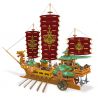 JIESTAR 58003 non  CON TÀU NGÔI SAO CHẾT bộ đồ chơi xếp lắp ráp ghép mô hình Creator Expert ALCOR SHIP Chuyên Gia Sáng Tạo 1396 khối
