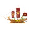JIESTAR 58003 non  CON TÀU NGÔI SAO CHẾT bộ đồ chơi xếp lắp ráp ghép mô hình Creator Expert ALCOR SHIP Chuyên Gia Sáng Tạo 1396 khối
