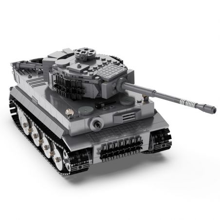DOUBLEE CADA C61071 61071 non  TIGER TANK 1:35. tỷ lệ 1:35 bộ đồ chơi xếp lắp ráp ghép mô hình Military Army SD.KFZ. 181 TIGER TANK Quân Sự Bộ Đội 925 khối