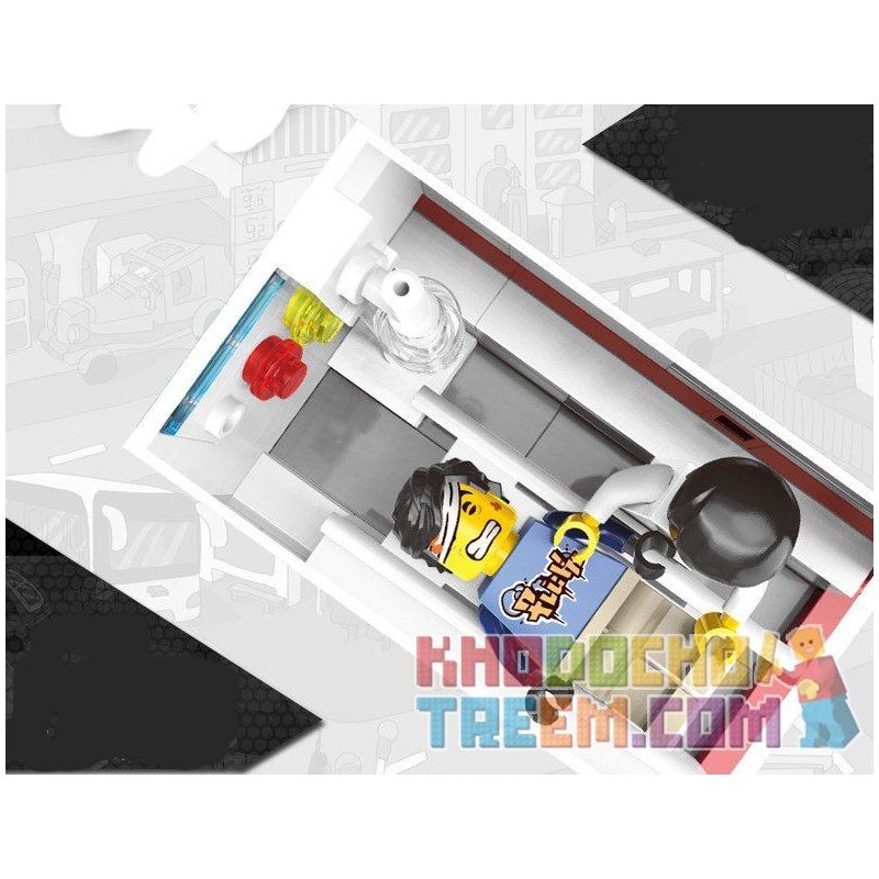 QMAN ENLIGHTEN KEEPPLEY 1118 non  XE CẤP CỨU NGƯỜI TAI NẠN MÔ TÔ bộ đồ chơi xếp lắp ráp ghép mô hình City EMERGENCY TREATMENT Thành Phố 328 khối QMAN ENLIGHTEN KEEPPLEY 1118 non  XE CẤP CỨU NGƯỜI TAI NẠN MÔ TÔ bộ đồ chơi xếp lắp ráp ghép mô hình City EMERGENCY TREATMENT Thành Phố 328 khối