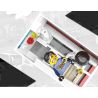 QMAN ENLIGHTEN KEEPPLEY 1118 non  XE CẤP CỨU NGƯỜI TAI NẠN MÔ TÔ bộ đồ chơi xếp lắp ráp ghép mô hình City EMERGENCY TREATMENT Thành Phố 328 khối