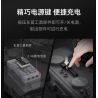 DOUBLEE CADA C61071 61071 non  TIGER TANK 1:35. tỷ lệ 1:35 bộ đồ chơi xếp lắp ráp ghép mô hình Military Army SD.KFZ. 181 TIGER TANK Quân Sự Bộ Đội 925 khối