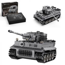 DOUBLEE CADA C61071 61071 non  TIGER TANK 1:35. tỷ lệ 1:35 bộ đồ chơi xếp lắp ráp ghép mô hình Military Army SD.KFZ. 181 TIGER TANK Quân Sự Bộ Đội 925 khối