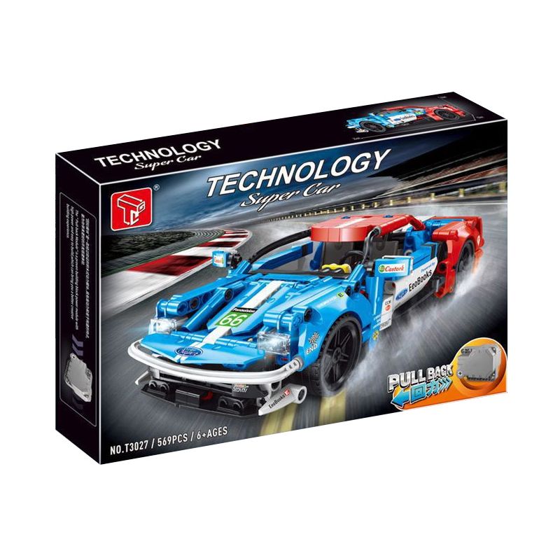 TA GAOLE T3027 3027 non  XE ĐUA bộ đồ chơi xếp lắp ráp ghép mô hình Speed Champions Racing Cars Đua Xe Công Thức 569 khối