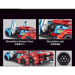 TA GAOLE T3027 3027 non  XE ĐUA bộ đồ chơi xếp lắp ráp ghép mô hình Speed Champions Racing Cars Đua Xe Công Thức 569 khối