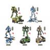 GUDI 40503 non  NGƯỜI BẢO VỆ BIÊN GIỚI bộ đồ chơi xếp lắp ráp ghép mô hình Military Army BORDER GUARDIAN Quân Sự Bộ Đội 1122 khối