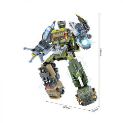 GUDI 40503 non  NGƯỜI BẢO VỆ BIÊN GIỚI bộ đồ chơi xếp lắp ráp ghép mô hình Military Army BORDER GUARDIAN Quân Sự Bộ Đội 1122 khối