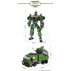 GUDI 40503 non  NGƯỜI BẢO VỆ BIÊN GIỚI bộ đồ chơi xếp lắp ráp ghép mô hình Military Army BORDER GUARDIAN Quân Sự Bộ Đội 1122 khối