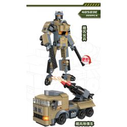 GUDI 40503 non  NGƯỜI BẢO VỆ BIÊN GIỚI bộ đồ chơi xếp lắp ráp ghép mô hình Military Army BORDER GUARDIAN Quân Sự Bộ Đội 1122 khối