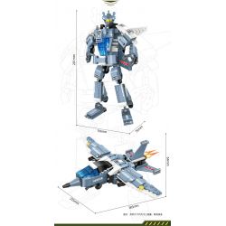 GUDI 40503 non  NGƯỜI BẢO VỆ BIÊN GIỚI bộ đồ chơi xếp lắp ráp ghép mô hình Military Army BORDER GUARDIAN Quân Sự Bộ Đội 1122 khối