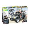 CAYI 1580 non  XE BỌC THÉP HỔ RĂNG KIẾM bộ đồ chơi xếp lắp ráp ghép mô hình Swat Special Force SABER TOOTH ARMORED VEHICLE Đặc Nhiệm 722 khối