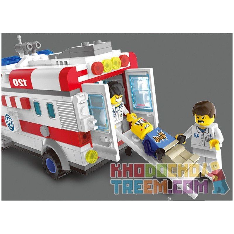 QMAN ENLIGHTEN KEEPPLEY 1118 non  XE CẤP CỨU NGƯỜI TAI NẠN MÔ TÔ bộ đồ chơi xếp lắp ráp ghép mô hình City EMERGENCY TREATMENT Thành Phố 328 khối QMAN ENLIGHTEN KEEPPLEY 1118 non  XE CẤP CỨU NGƯỜI TAI NẠN MÔ TÔ bộ đồ chơi xếp lắp ráp ghép mô hình City EMERGENCY TREATMENT Thành Phố 328 khối