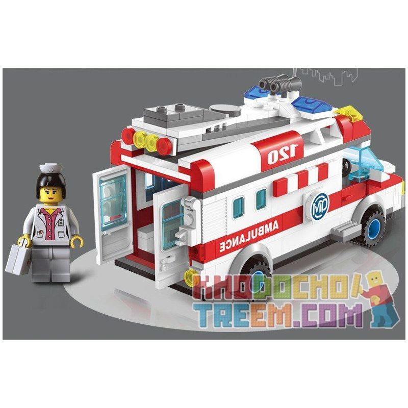 QMAN ENLIGHTEN KEEPPLEY 1118 non  XE CẤP CỨU NGƯỜI TAI NẠN MÔ TÔ bộ đồ chơi xếp lắp ráp ghép mô hình City EMERGENCY TREATMENT Thành Phố 328 khối QMAN ENLIGHTEN KEEPPLEY 1118 non  XE CẤP CỨU NGƯỜI TAI NẠN MÔ TÔ bộ đồ chơi xếp lắp ráp ghép mô hình City EMERGENCY TREATMENT Thành Phố 328 khối