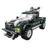 CAYI 1573 non  CẢNH SÁT ĐÓN bộ đồ chơi xếp lắp ráp ghép mô hình Swat Special Force POLICE PICKUP Đặc Nhiệm 190 khối