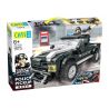 CAYI 1573 non  CẢNH SÁT ĐÓN bộ đồ chơi xếp lắp ráp ghép mô hình Swat Special Force POLICE PICKUP Đặc Nhiệm 190 khối