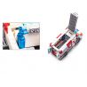 QMAN ENLIGHTEN KEEPPLEY 1118 non  XE CẤP CỨU NGƯỜI TAI NẠN MÔ TÔ bộ đồ chơi xếp lắp ráp ghép mô hình City EMERGENCY TREATMENT Thành Phố 328 khối