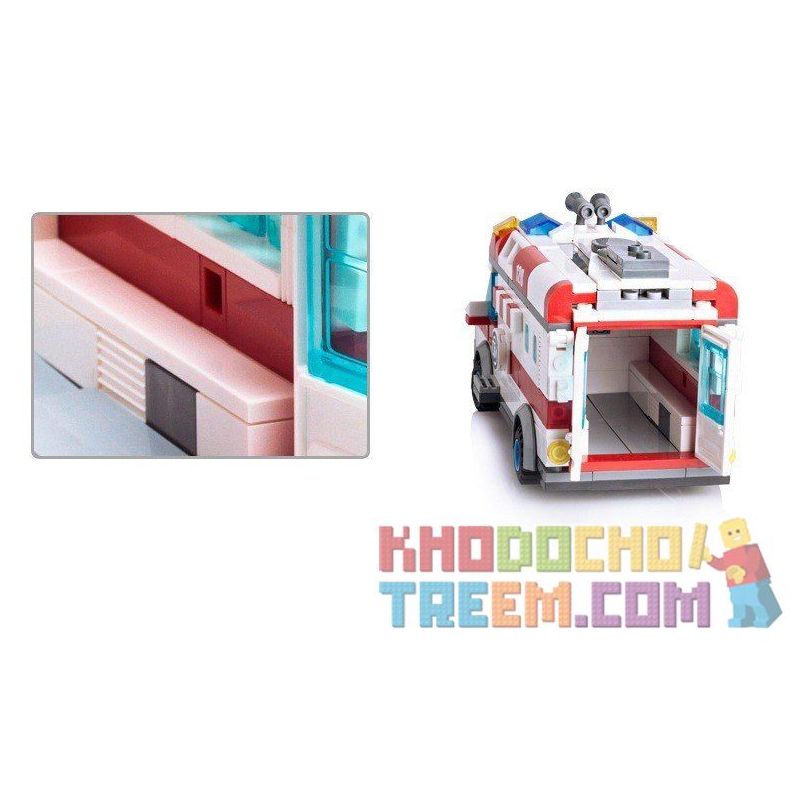 QMAN ENLIGHTEN KEEPPLEY 1118 non  XE CẤP CỨU NGƯỜI TAI NẠN MÔ TÔ bộ đồ chơi xếp lắp ráp ghép mô hình City EMERGENCY TREATMENT Thành Phố 328 khối QMAN ENLIGHTEN KEEPPLEY 1118 non  XE CẤP CỨU NGƯỜI TAI NẠN MÔ TÔ bộ đồ chơi xếp lắp ráp ghép mô hình City EMERGENCY TREATMENT Thành Phố 328 khối