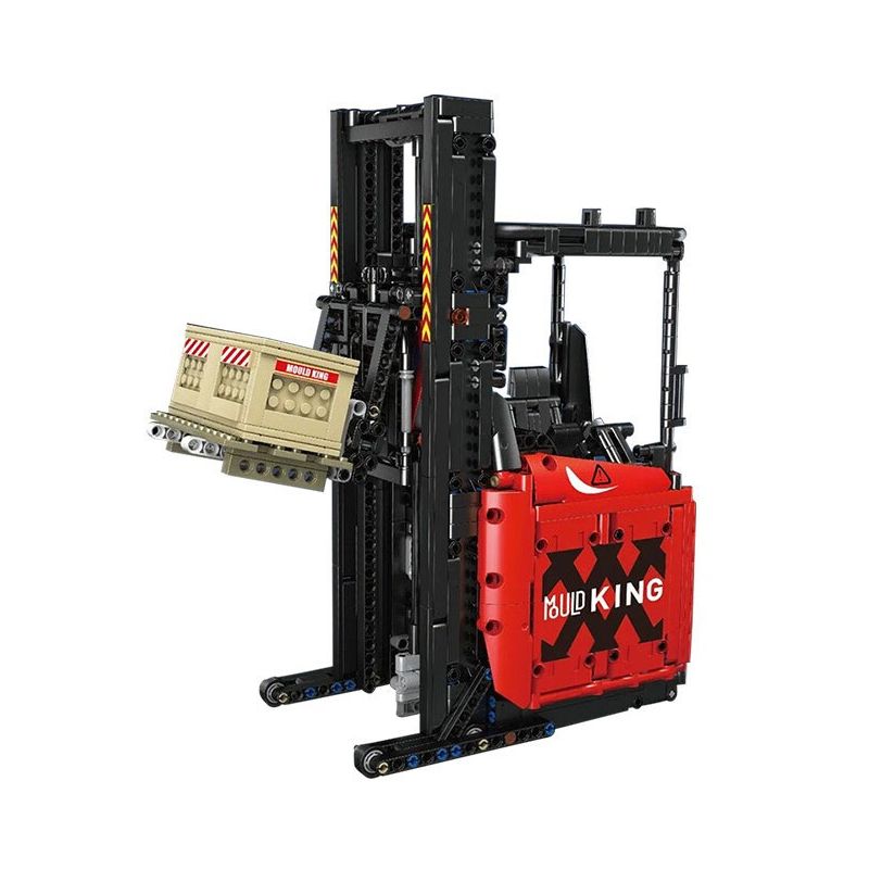 MouldKing 17040 17041 Mould King 17040 17041 non  XE NÂNG KỆ bộ đồ chơi xếp lắp ráp ghép mô hình  REACH TRUCK Kỹ Thuật Công Nghệ Cao Mô Hình Phương Tiện 1506 khối