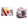 QMAN ENLIGHTEN KEEPPLEY 1118 non  XE CẤP CỨU NGƯỜI TAI NẠN MÔ TÔ bộ đồ chơi xếp lắp ráp ghép mô hình City EMERGENCY TREATMENT Thành Phố 328 khối