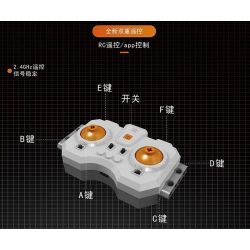MouldKing 20009 Mould King 20009 non  XE THU HỒI BỌC THÉP bộ đồ chơi xếp lắp ráp ghép mô hình  ARMORED RECOVERY CRANE G-BKF Kỹ Thuật Công Nghệ Cao Mô Hình Phương Tiện 5539 khối