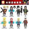 WM 6107 2097 2098 2099 2100 2101 2102 2103 2104 non  HÀNG TRĂM NGƯỜI 8 NARUTO SERIES bộ đồ chơi xếp lắp ráp ghép mô hình Movie & Game Phim Và Trò Chơi