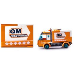 QMAN ENLIGHTEN KEEPPLEY 1119 non  Ô TÔ CHUYỂN PHÁT NHANH bộ đồ chơi xếp lắp ráp ghép mô hình City ENLIGHTEN EXPRESS Thành Phố 337 khối QMAN ENLIGHTEN KEEPPLEY 1119 non  Ô TÔ CHUYỂN PHÁT NHANH bộ đồ chơi xếp lắp ráp ghép mô hình City ENLIGHTEN EXPRESS Thành Phố 337 khối