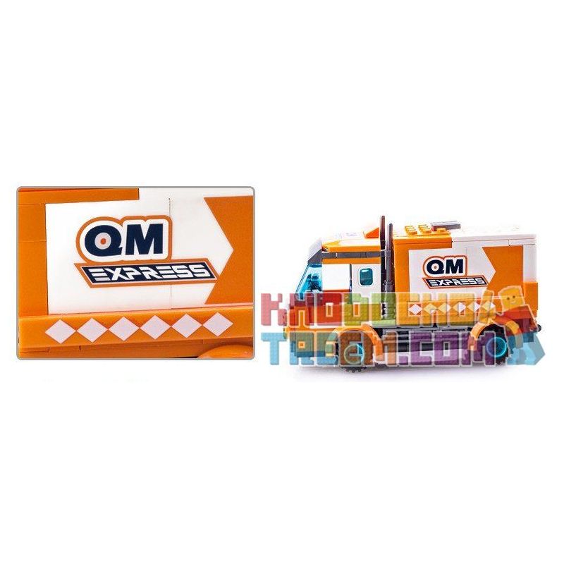 QMAN ENLIGHTEN KEEPPLEY 1119 non  Ô TÔ CHUYỂN PHÁT NHANH bộ đồ chơi xếp lắp ráp ghép mô hình City ENLIGHTEN EXPRESS Thành Phố 337 khối QMAN ENLIGHTEN KEEPPLEY 1119 non  Ô TÔ CHUYỂN PHÁT NHANH bộ đồ chơi xếp lắp ráp ghép mô hình City ENLIGHTEN EXPRESS Thành Phố 337 khối
