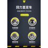 FORANGE FC9120 9120 non  ĐIỀU KHIỂN TỪ XA BIẾN HÌNH XE ĐỊA MÀU VÀNG bộ đồ chơi xếp lắp ráp ghép mô hình  Kỹ Thuật Công Nghệ Cao Mô Hình Phương Tiện 1010 khối