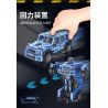 FORANGE FC9120 9120 non  ĐIỀU KHIỂN TỪ XA BIẾN HÌNH XE ĐỊA MÀU VÀNG bộ đồ chơi xếp lắp ráp ghép mô hình  Kỹ Thuật Công Nghệ Cao Mô Hình Phương Tiện 1010 khối