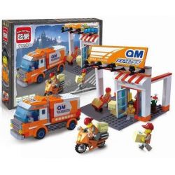 QMAN ENLIGHTEN KEEPPLEY 1119 non  Ô TÔ CHUYỂN PHÁT NHANH bộ đồ chơi xếp lắp ráp ghép mô hình City ENLIGHTEN EXPRESS Thành Phố 337 khối QMAN ENLIGHTEN KEEPPLEY 1119 non  Ô TÔ CHUYỂN PHÁT NHANH bộ đồ chơi xếp lắp ráp ghép mô hình City ENLIGHTEN EXPRESS Thành Phố 337 khối