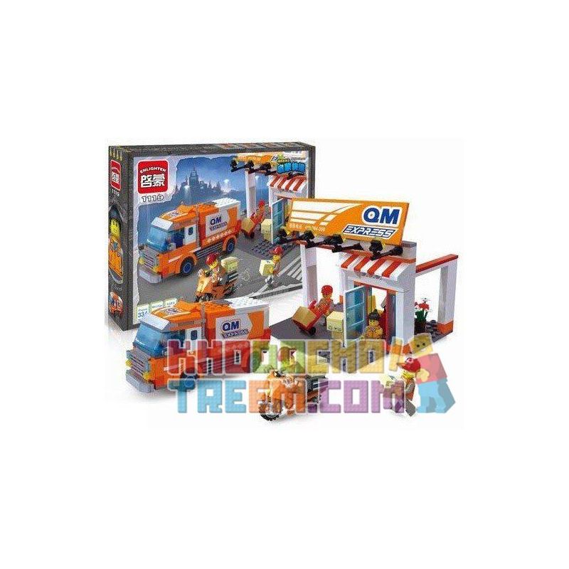 QMAN ENLIGHTEN KEEPPLEY 1119 non  Ô TÔ CHUYỂN PHÁT NHANH bộ đồ chơi xếp lắp ráp ghép mô hình City ENLIGHTEN EXPRESS Thành Phố 337 khối QMAN ENLIGHTEN KEEPPLEY 1119 non  Ô TÔ CHUYỂN PHÁT NHANH bộ đồ chơi xếp lắp ráp ghép mô hình City ENLIGHTEN EXPRESS Thành Phố 337 khối