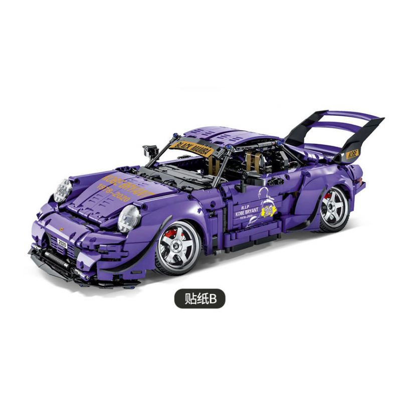 EXTRAORDINARY F10003 10003 non  CƠN BÃO TÍM 993 tỷ lệ 1:10 bộ đồ chơi xếp lắp ráp ghép mô hình  PURPLE STORM ROTANA Kỹ Thuật Công Nghệ Cao Mô Hình Phương Tiện 2088 khối