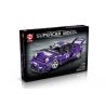 EXTRAORDINARY F10003 10003 non  CƠN BÃO TÍM 993 tỷ lệ 1:10 bộ đồ chơi xếp lắp ráp ghép mô hình  PURPLE STORM ROTANA Kỹ Thuật Công Nghệ Cao Mô Hình Phương Tiện 2088 khối