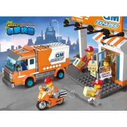 QMAN ENLIGHTEN KEEPPLEY 1119 non  Ô TÔ CHUYỂN PHÁT NHANH bộ đồ chơi xếp lắp ráp ghép mô hình City ENLIGHTEN EXPRESS Thành Phố 337 khối QMAN ENLIGHTEN KEEPPLEY 1119 non  Ô TÔ CHUYỂN PHÁT NHANH bộ đồ chơi xếp lắp ráp ghép mô hình City ENLIGHTEN EXPRESS Thành Phố 337 khối