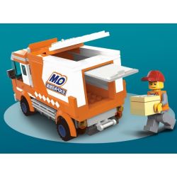 QMAN ENLIGHTEN KEEPPLEY 1119 non  Ô TÔ CHUYỂN PHÁT NHANH bộ đồ chơi xếp lắp ráp ghép mô hình City ENLIGHTEN EXPRESS Thành Phố 337 khối QMAN ENLIGHTEN KEEPPLEY 1119 non  Ô TÔ CHUYỂN PHÁT NHANH bộ đồ chơi xếp lắp ráp ghép mô hình City ENLIGHTEN EXPRESS Thành Phố 337 khối